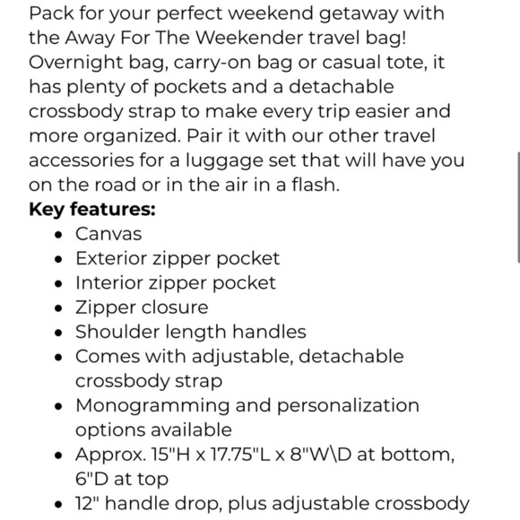 🚨Diamond Geo Away For The Weekender - Picture 2 of 4